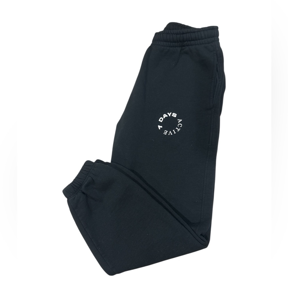 7 Days Active Black Monday Lounge Sweat Pants Size XS